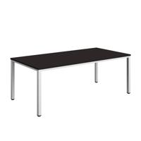 Fraction Infinity Rectangular Meeting Table (FSC) 2000 X 1000 Anthracite/White