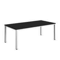 Fraction Infinity Rectangular Meeting Table (FSC) 2000 X 1000 Black/White