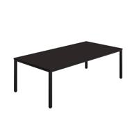 Fraction Infinity Rectangular Meeting Table (FSC) 2400 X 1200 Anthracite/Black