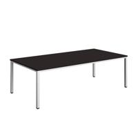 Fraction Infinity Rectangular Meeting Table (FSC) 2400 X 1200 Anthracite/White