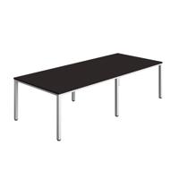Fraction Infinity Rectangular Meeting Table (FSC) 2800 X 1200 Anthracite/White