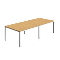 Fraction Infinity Rectangular Meeting Table (FSC) 2800 X 1200 Sorano Oak/White