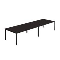 Fraction Infinity Rectangular Meeting Table (FSC) 4000 X 1200 Anthracite/Black