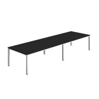 Fraction Infinity Rectangular Meeting Table (FSC) 4000 X 1200 Black/White