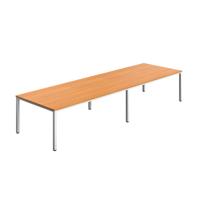 Fraction Infinity Rectangular Meeting Table (FSC) 4000 X 1200 Beech/White