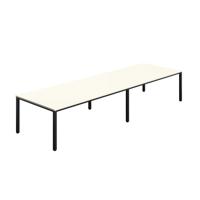 Fraction Infinity Rectangular Meeting Table (FSC) 4000 X 1200 White/Black