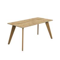 Plateau Rectangular Table (FSC) 1600 X 800 Natural Nebraska Oak