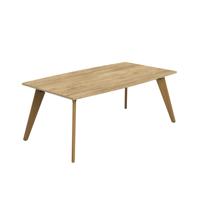 Plateau Barrel Table (FSC) 2000 X 1000 Natural Nebraska Oak