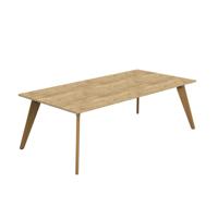 Plateau Rectangular Table (FSC) 2400 X 1200 Natural Nebraska Oak