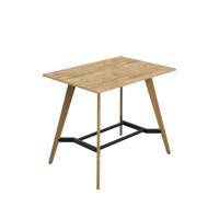 Plateau Poseur Rectangular Table (FSC) 1400 X 1000 Natural Nebraska Oak