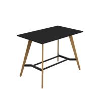 Plateau Poseur Rectangular Table (FSC) 1600 X 1000 Black