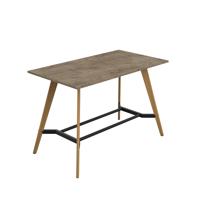 Plateau Poseur Rectangular Table (FSC) 1800 X 1000 Grey Nebraska Oak