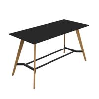 Plateau Poseur Rectangular Table (FSC) 2200 X 1000 Black