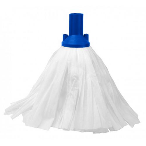 Big White Socket Mop Blue Case Of 10