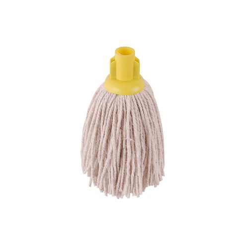 No.12 Py Plastic Socket Mop Yellow Case Of 10