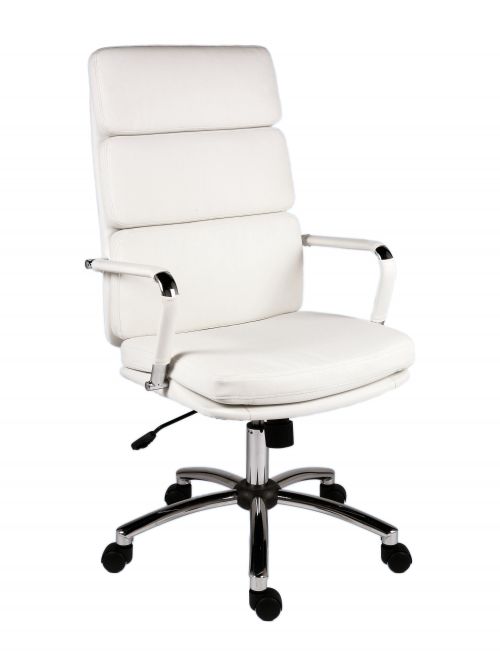 Teknik 1097WH Deco Executive White Chair