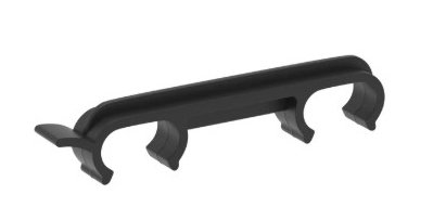 Teknik Office Conference Chair Joiner Accessory Black Plastic