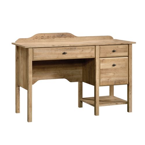 Teknik Office Spanish Style Desk In Antiqua Chestnut Finish With