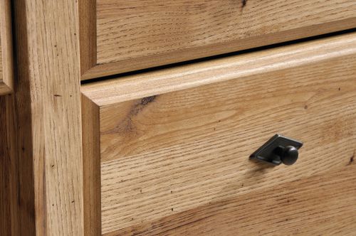 Teknik Office Spanish Style Desk In Antiqua Chestnut Finish With