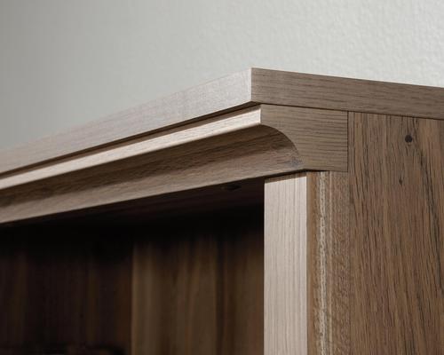 Teknik Office Barrister Home 5 Shelf Bookcase in Salt Oak Finish with three adjustable shelves and easy assembly | 5420173 | Teknik