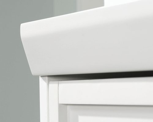 Teknik Office Craft Storage Hutch in a White Finish with an adjustable shelf behind doors | 5421414 | Teknik