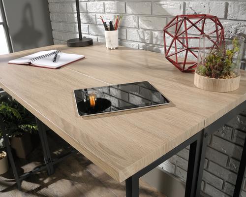 Teknik Office Industrial Style High Work Table and  Flip Extension