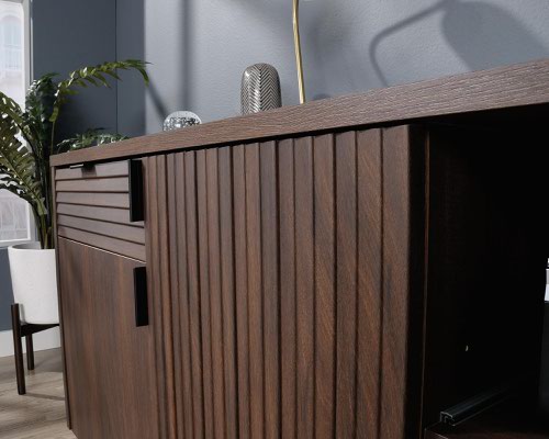 Elstree Credenza Spiced Mahogany - 5426916 12760TK Buy online at Office 5Star or contact us Tel 01594 810081 for assistance