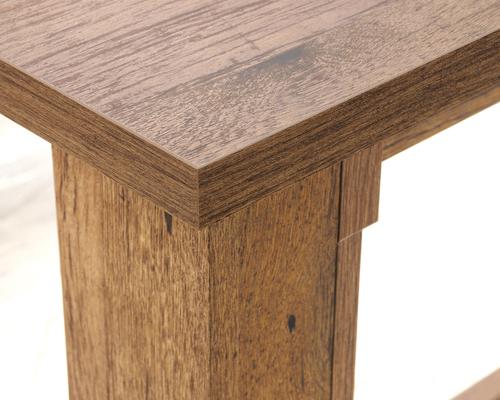 Teknik Office Counter Height Work Bench Vintage Oak Effect Finish Accommodates up to 4 people | 5427127 | Teknik