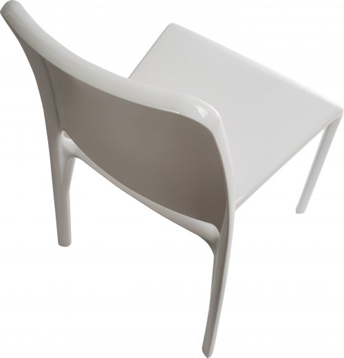 It doesn't come any tougher or more versatile that the Teknik Office Clarity chair in White. Solid in appearance as well as structure, we can assure you that the durability of this product is second to none! Designed by Roberto Cantarutti, this is a single piece stacking design suitable for severe use and tested to level EN1022/10728/157373. You can throw this from a 30 foot wall and the chair would be fine - if that is how you want to treat it in your work or leisure time anyway! Thanks to its modern and iconic design, this chair is suitable for all contract environments and public areas. Sold in packs of 4 and available in a solid white or black finish or a translucent clear or smoked effect, feel free to throw them all off a building and then sit on them afterwards, unscathed!