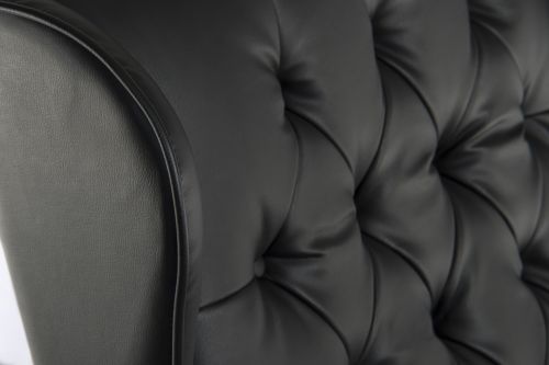 Chairman Noir Fabric Executive Swivel Armchair Black - 6927 Teknik