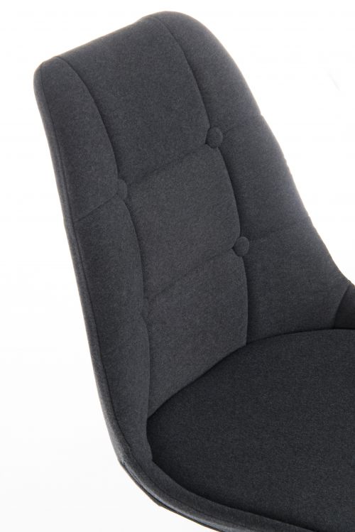 12522TK - Breakout Upholstered Reception Chair Graphite (Pack 2) - 6930GRA