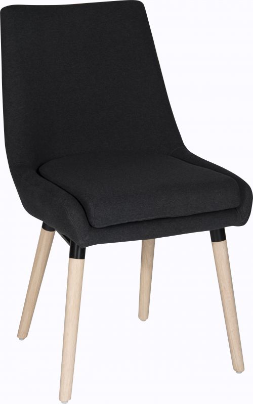 Teknik 6946 Welcome Reception chairs Graphite (Pack of 2)