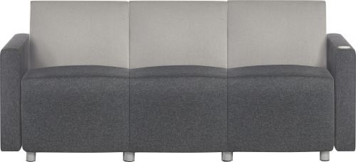 Teknik Cube Reception Chair Grey Modular Unit