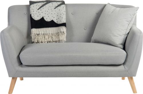 6981 - Teknik Office Skandi 2 seater sofa in grey fabric