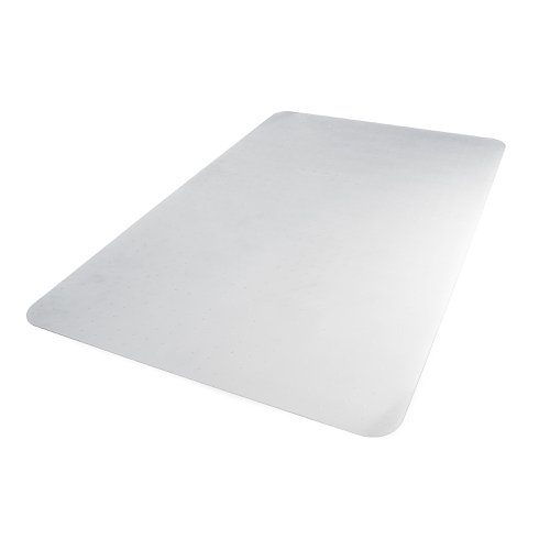 Teknik Office PVC Chair Mat for Carpets, gripper backed, lightly embossed top surface 900x1200mm