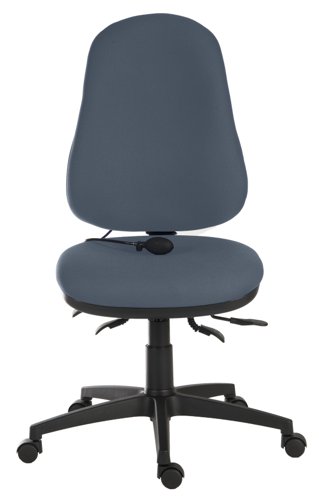 Teknik Office Ergo Comfort Air Spectrum Executive Operator Chair Pump up Lumbar Support Certified for 24hr use Bluenote