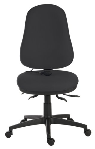 Teknik Office Ergo Comfort Air Spectrum Executive Operator Chair Pump up Lumbar Support Certified for 24hr use Havana 