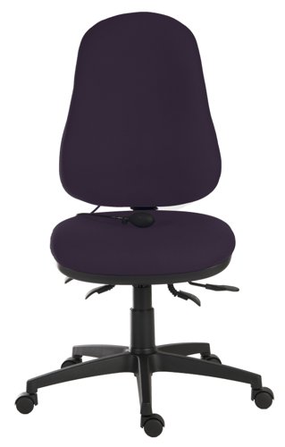 The Teknik Office Ergo Comfort Air Spectrum is our versatile multi-adjustable fabric executive operator chair available in 41 Camira Xtreme fabric colour options, perfect for all environments and users! It has 4 multi-adjustments -  a limited forward ergo seat tilt, seat slide, back angle and gas lift seat height adjustment for excellent user support and comfort. The backrest has a pump up lumbar support for additional comfort to your posture. Certified for 24 hour use (BS5459-2: 2000) and with 150 kg rated gas lift, it's an ideal and affordable solution for all home environments. This chair also accepts height adjustable comfort armrests (sold separately), and has a sturdy nylon 5 star base. A striking bespoke product to customise your surroundings. 