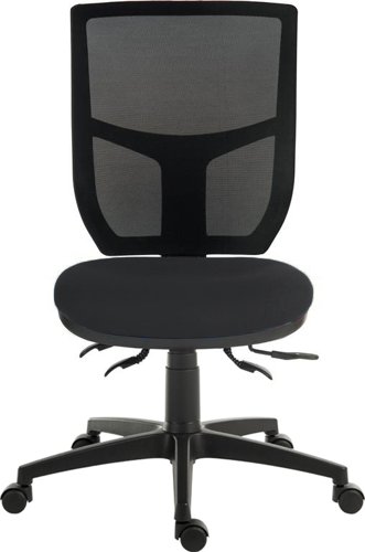 Teknik Office Ergo Comfort Air Spectrum Executive Operator Chair Pump up Lumbar Support Certified for 24hr use Charcoal | 9500MESHSPEC-HOM-IF000 | Teknik