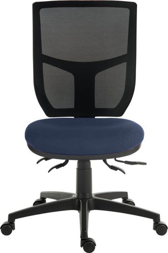 Teknik Office Ergo Comfort Air Spectrum Executive Operator Chair Pump up Lumbar Support Certified for 24hr use Royal