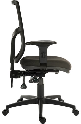 Ergo Comfort Mesh Back Ergonomic Operator Office Chair with Arms Black - 9500MESH-BLK/0270