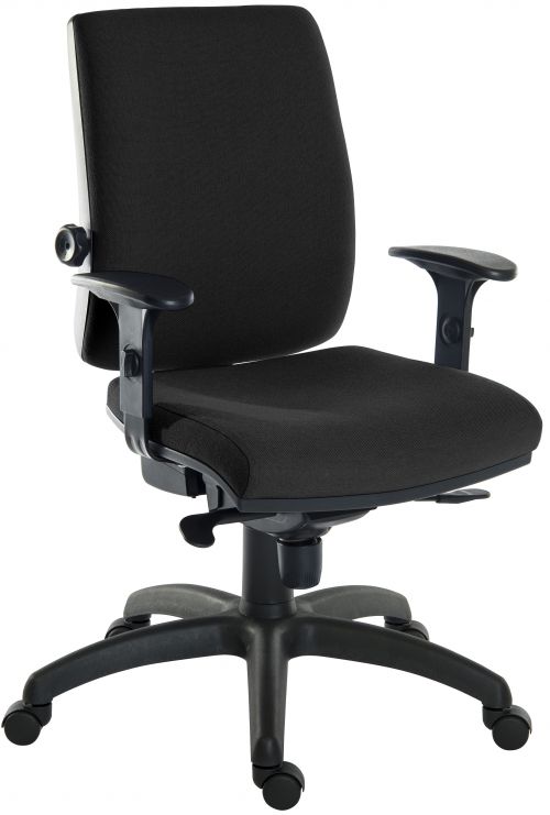 9600BLKR510 - Teknik 9600BLK R510 2 LABELS REQUIRED ErgoPlusBlack Chair and blk base