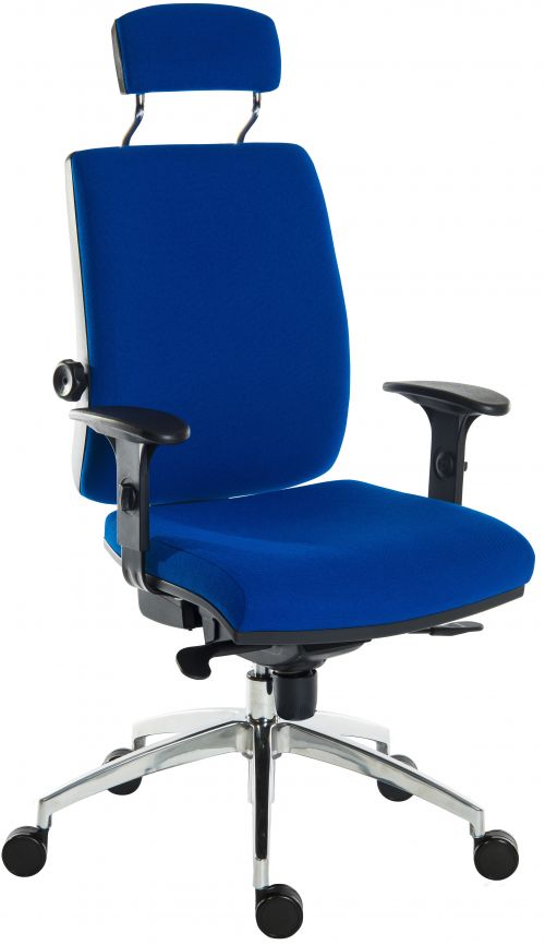 9700BLR530 - Teknik 9700BL 2 LABELS REQUIRED R530 ErgoPlusHRBl Chair and alumbase