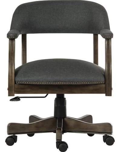 Captain Executive Fabric Office Chair Grey - 6983