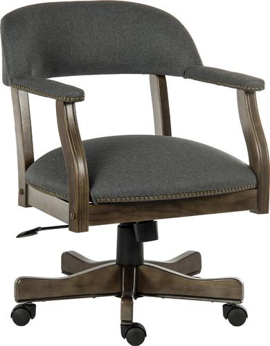 Captain Executive Fabric Office Chair Grey - 6983