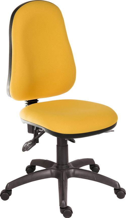 Teknik Office Ergo Comfort Spectrum Fabric high back executive operator chair Solano