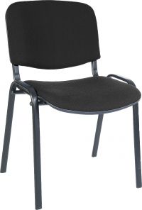 Teknik 1500BLK Conference Black Fabric Chair