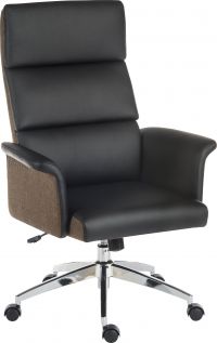 Teknik Elegance High Executive Chair in Black
