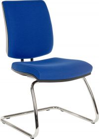 Teknik 9300BL Ergo Visitor Deluxe Blue Chair