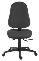 Teknik Office Ergo Comfort Air Spectrum Executive Operator Chair Pump up Lumbar Support Certified for 24hr use Carbon